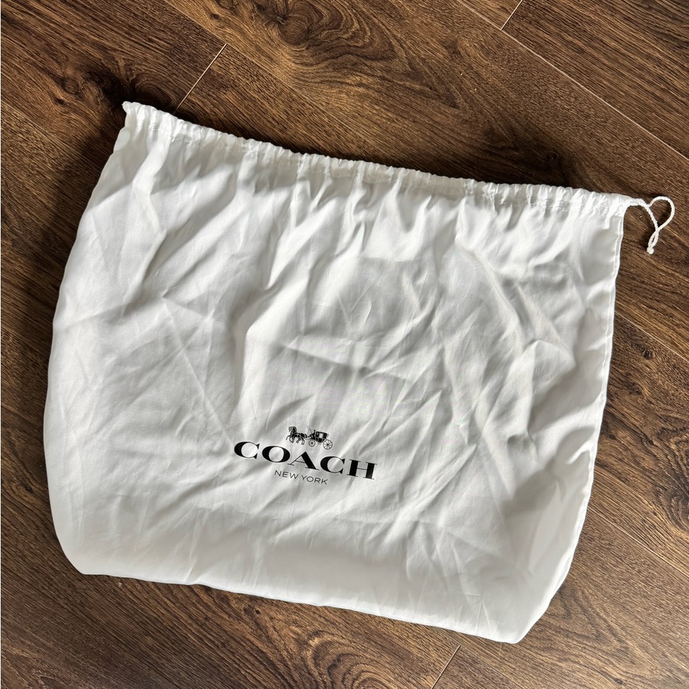 Large Coach Satin Dust Bag